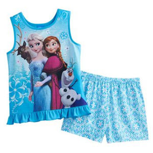 Disney Frozen Tank Top & Short pajama Anna & Elsa